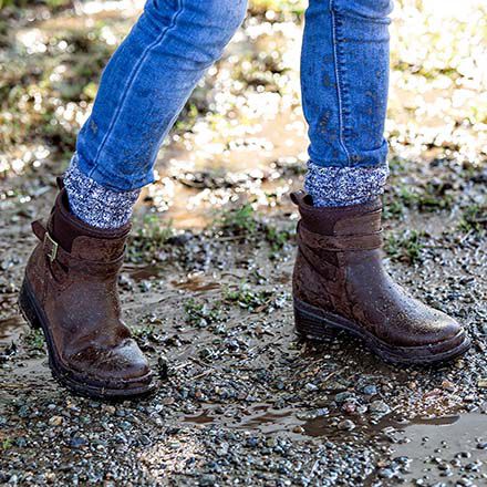 Womens boots waterproof leather cheap
