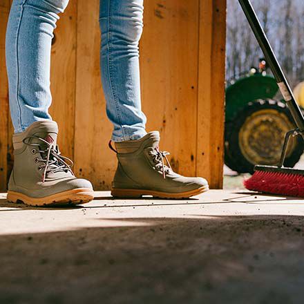 Women's lace up muck boots on sale