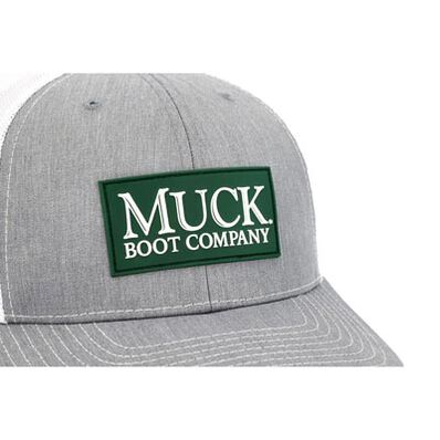 Muck® Logo Trucker Hat, HEATHER GREY, large