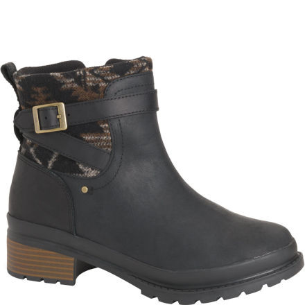 Leather muck top boots womens