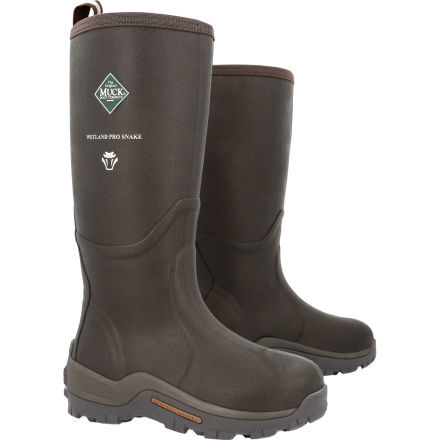 Snake proof muck top boots