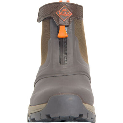 Men's Apex Mid Zip Boot AXMZ907 Dark Brown/Orange