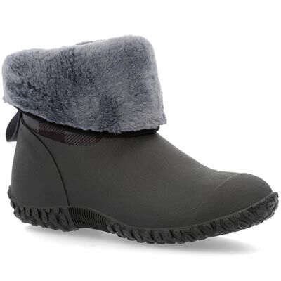 Women s Muckster II Mid Fleece Boot WM21PLD Black Grey Plaid