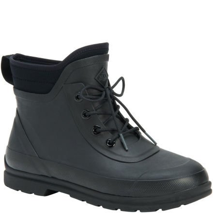 Tie up rain boots top