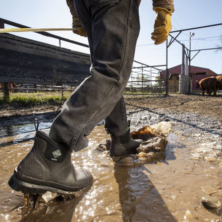 Safety toe mud boots hot sale