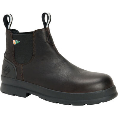 Men's Chore Farm Leather Comp Toe Chelsea Boot CSA, , large