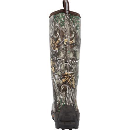 Muck boot pursuit men's rubber snake boot top