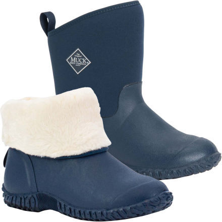 Navy muck boots 2025