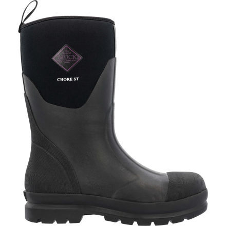 Women s Chore Classic Mid Steel Toe Boot MCMPW00 Black