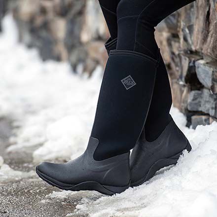 Muck WAA-000 Arctic Adventure Womens Black Waterproof Outdoor Winter Boots 