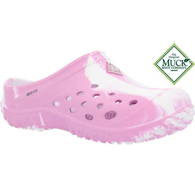 Big Kids' Muckster Lite EVA Clog MMLCK40Y Pink/White Swirl